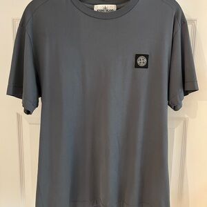 Stone Island Charcoal Short Sleeve T-Shirt